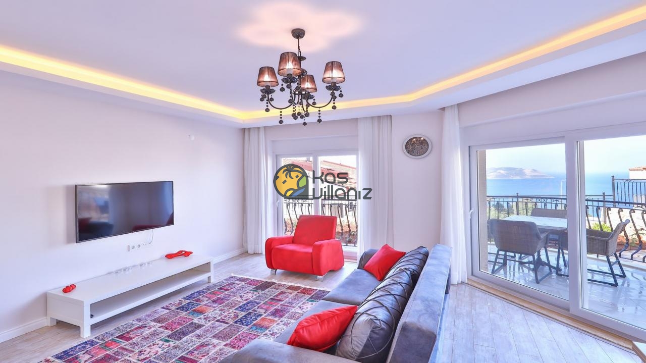 Kas sea view luxury apartment | Begonia Suite 2 | Kas Daily Rental Apart - Kas Villaniz