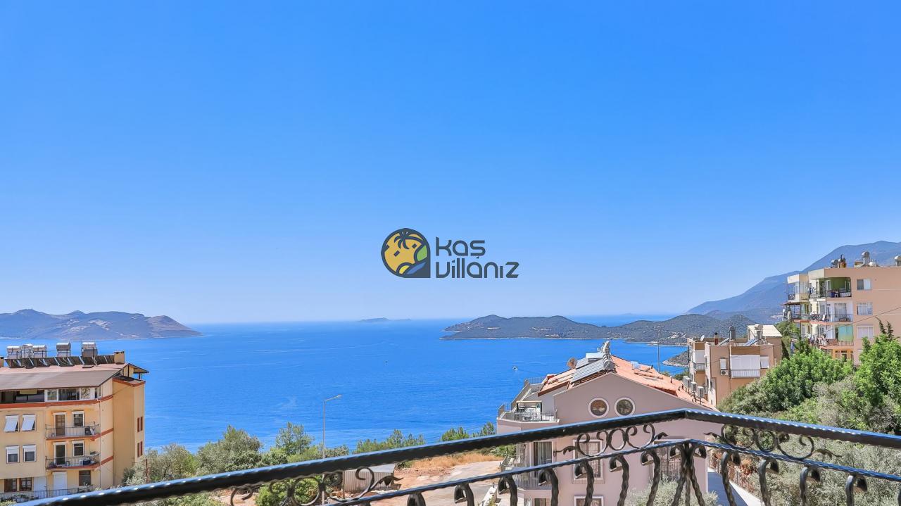 Conservative luxury apartment with sea view | Begonia Suite 5 | Kas luxury  - Kas Villaniz
